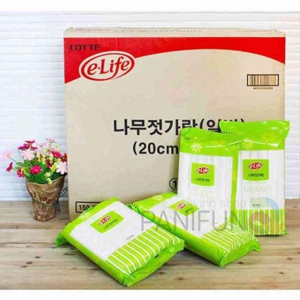 나무젓가락 80개 도시락젓가락 배달젓가락 나무젖가락 일회용젓가락 배달나무젓가락