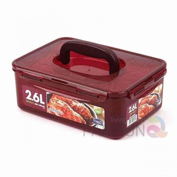 핸디밀폐용기 2.6L 김치통밀폐용기 김치냉장고통 김치통 김장김치통 김장통