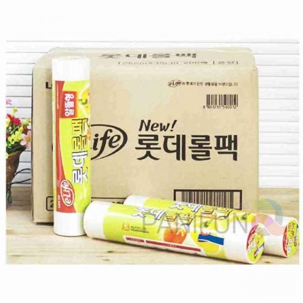 비닐롤팩 500매 12개 투명봉투 포장비닐 비닐봉투 식품용비닐 비닐백