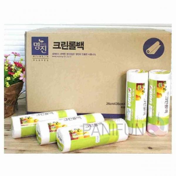 비닐롤백 소 200매 30개 일회용비닐봉지 투명비닐 주방비닐 투명봉투 음식봉투
