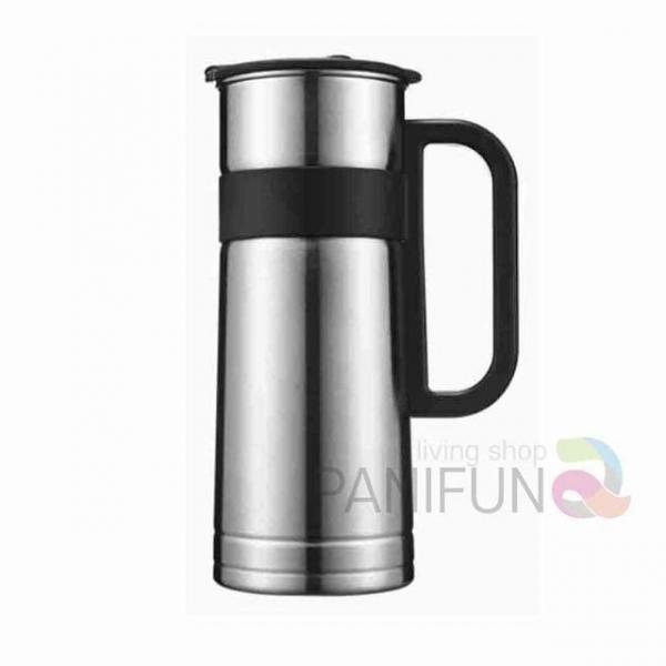 스텐물병 1.2L 식당물통 손잡이물병 스테인리스물통 뚜껑물통 뚜껑물병