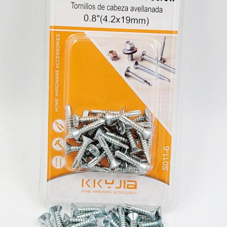 30PCS 납작머리 피스 19mm 목공용피스 십자나사 못 피스못 목공피스