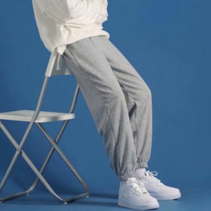 남자 밴딩 바지 팬츠 조거 팬츠 긴바지 츄리닝 2색