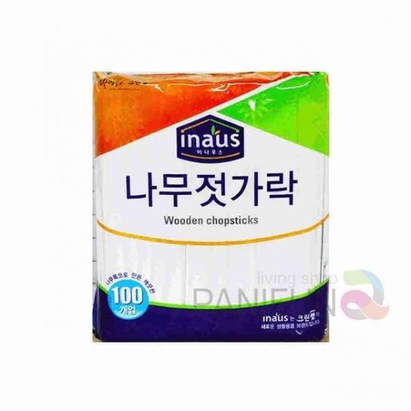 나무젓가락 100개 1회용젓가락 일회용나무젓가락 개별포장 튼튼한나무젓가락 일회용젓가락