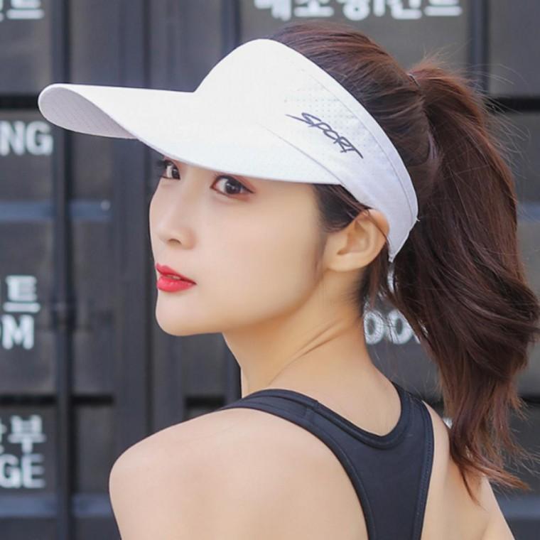 긴 앞챙 햇빛 차단 썬캡 모자 시원한 차단썬캡