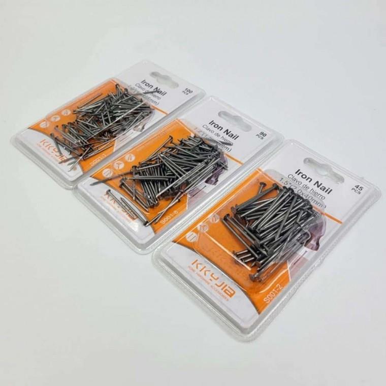 25mm 강철 쇠 못 100 PCS 철물자재 목공용못 스텐못