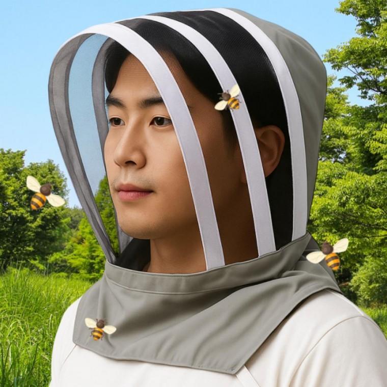 벌초 벌망 낚시 방충 벌레 퇴치 작업용 양봉 모자