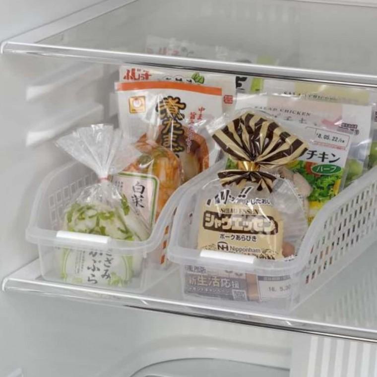 냉장고 슬림 바스켓 정리 캔맥주 렉
