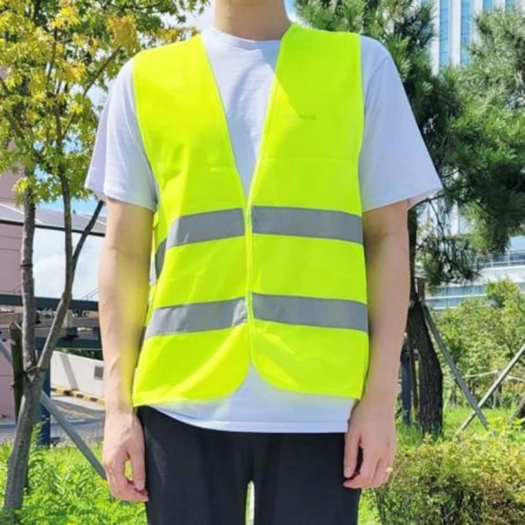야광조끼 형광색 봉사조끼 현장안전조끼 안전반사조끼