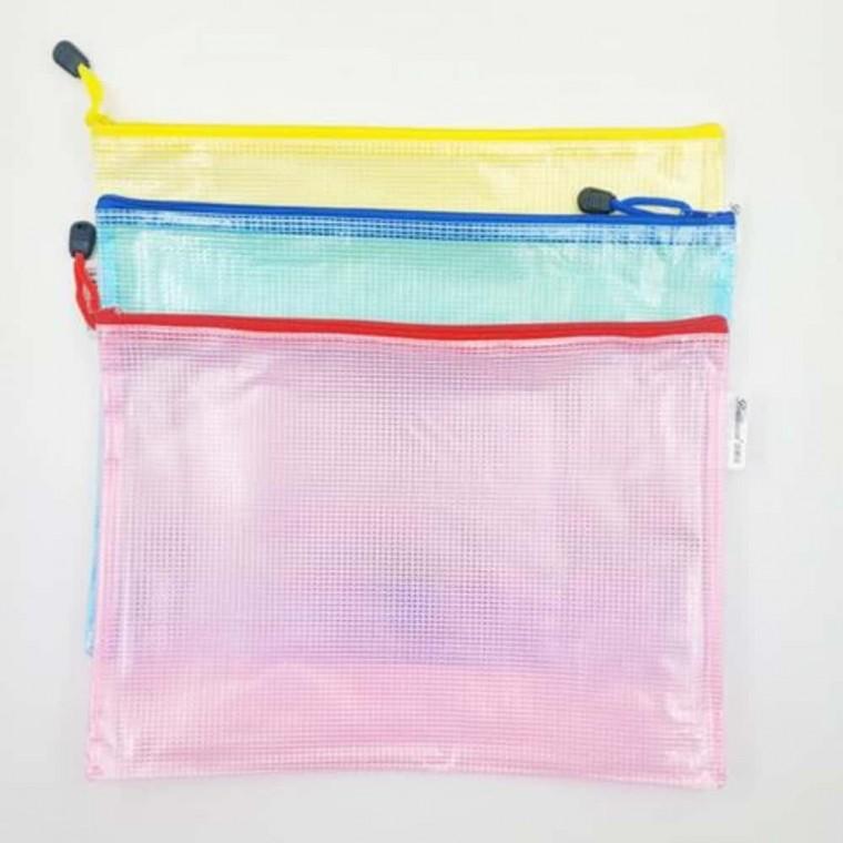 PVC 포켓 파우치 B5 사이즈 생리대파우치 사각파우치 미니파우치