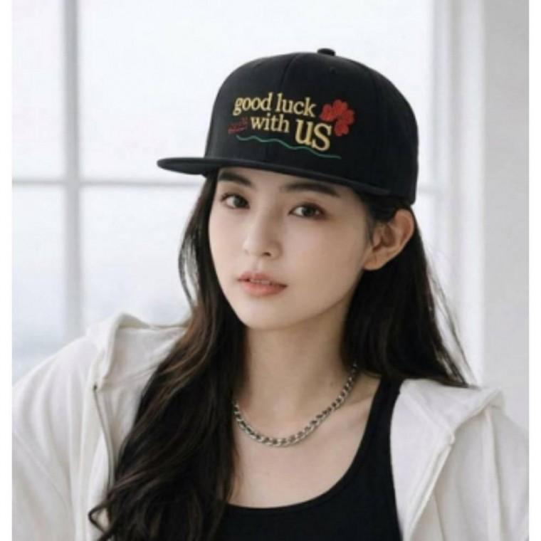 스트릿 패션 스냅백 자수 모자 볼캡 일자챙 힙합 남녀공용