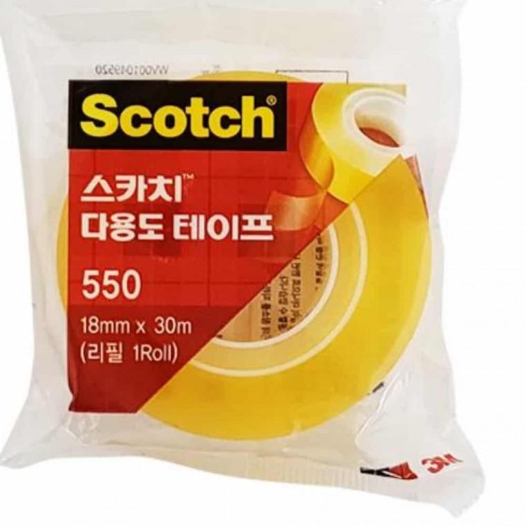 테이프 (18mmX30m 리필1롤) 포장지테이프 선물포장테이프 꾸미기테이프 점착테이프 부착테이프 포장테이프