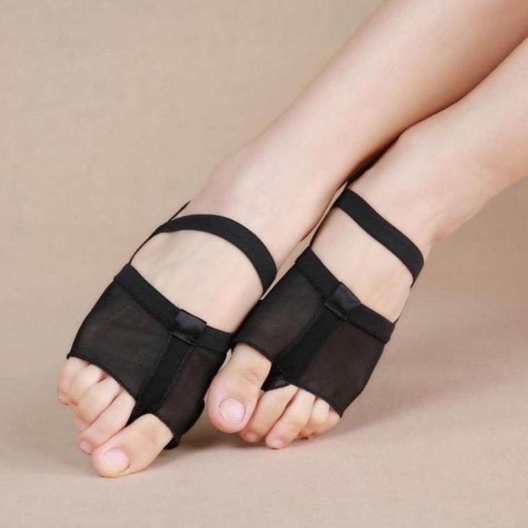 밸리 풀 깔끔 보호밴드 성인 댄스화 무용양말