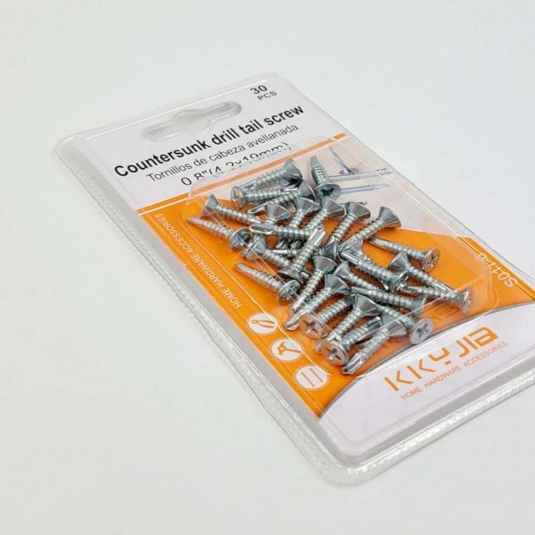 19mm 드릴 피스 30 PCS 못 목공용피스 십자나사