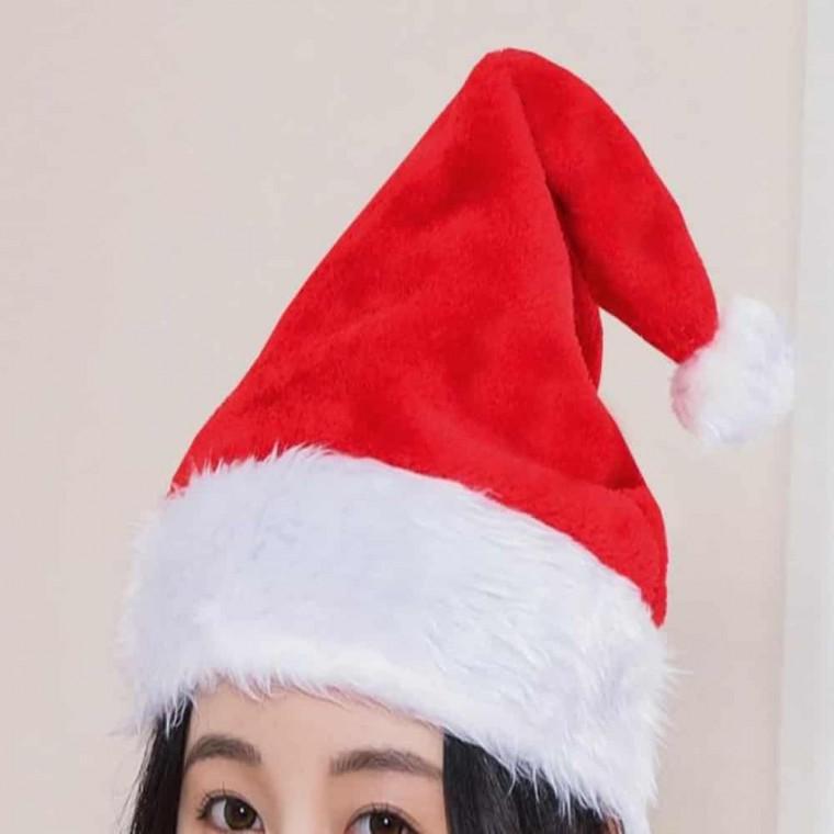 벨벳산타모자(대) 이벤트코스프레 크리스마스코스프레 이벤트모자 산타의상 산타코스튬 크리스마스모자 크