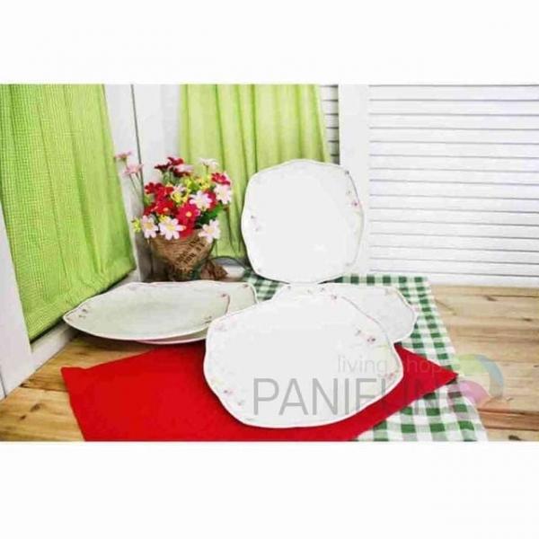 사각접시 5개 카페그릇 인테리어접시 신혼부부식기 파스타접시 브런치접시