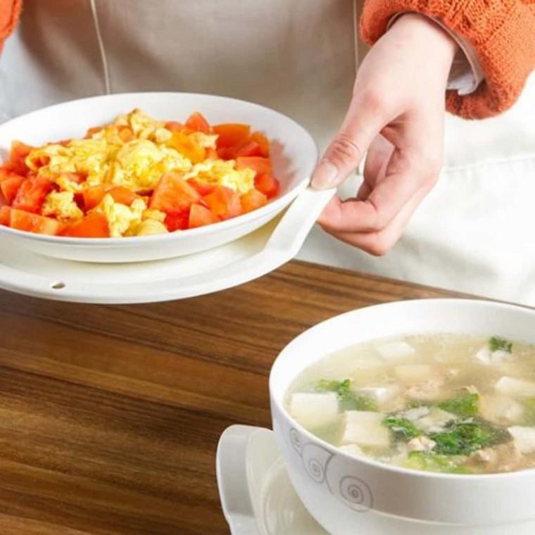 전자렌지용 서버 받침 일본주방용품 접시트레이 접시받침