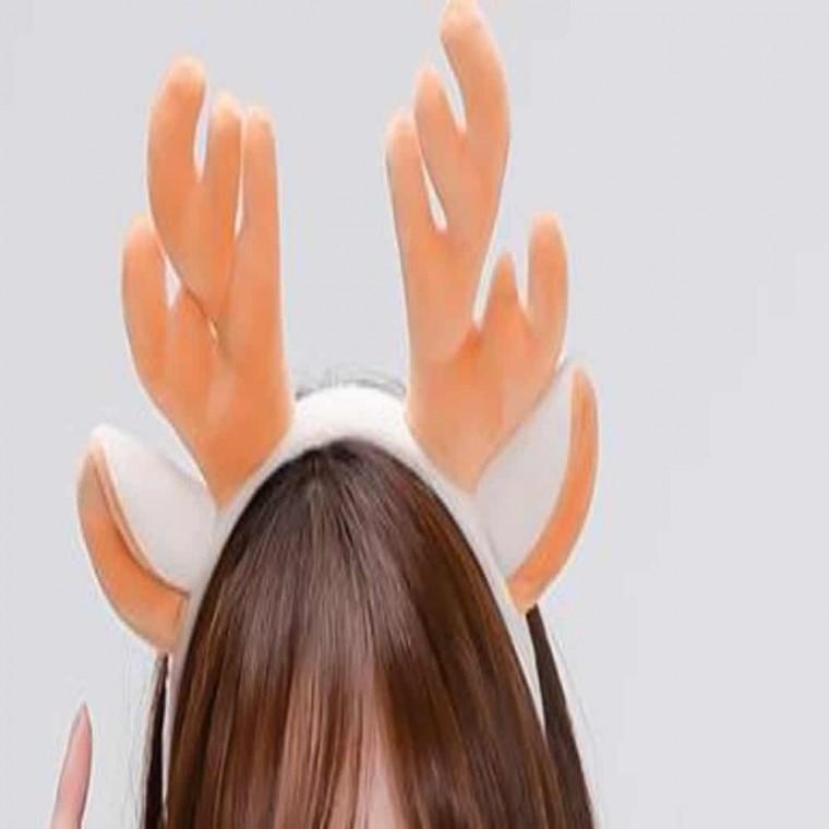 루돌프 머리띠(브라운) 운동회머리띠 행사용머리띠 응원머리띠 파티소품 파티용머리띠 이벤트머리띠 포토존