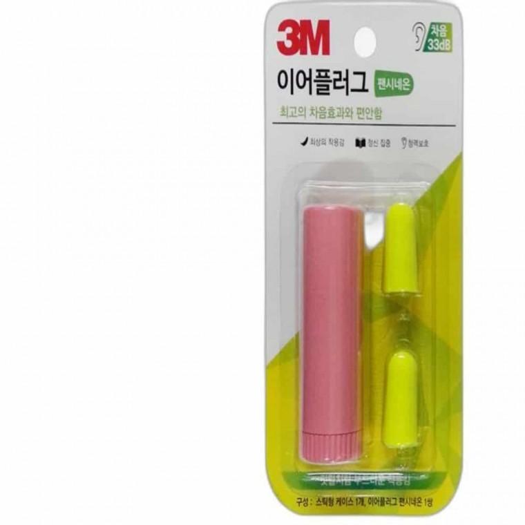 이어플러그 (핑크) 층간소음귀마개 청력보호구 소음차단이어플러그 작업용귀마개 청력보호 코골이귀마개 산