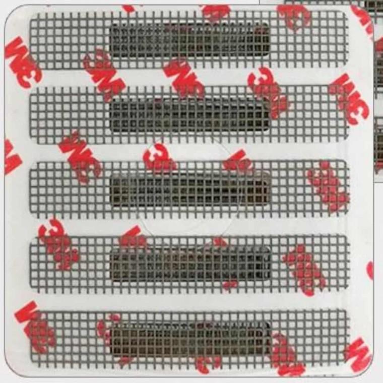 창틀 구멍먹이 (6x1cm) 창문방충망틀 물구멍방충망 방충망틈새막이 방충테이프 붙이는방충망 창문틈새막이