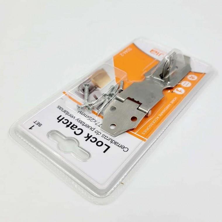 도어 자물쇠 캐치 1PCS 자물쇠걸쇠 여닫이문잠금장치 문걸쇠