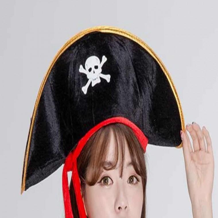 해적선장 모자 할로윈용품 해적코스튬 할로윈코스프레 할로윈분장 할로윈장식 할로윈코스튬 해적의상 해적