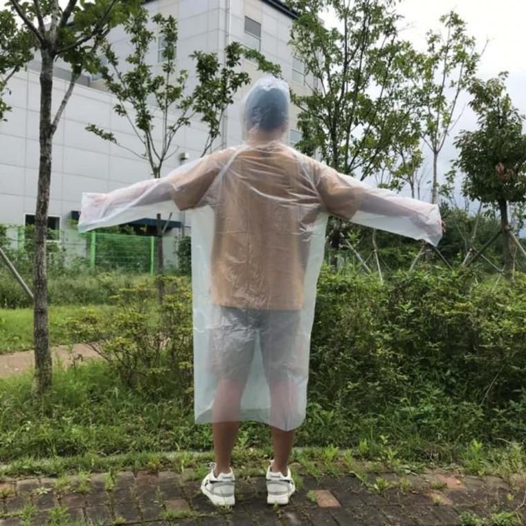 포켓 일회용 비옷 성인비옷 1회용우비 비닐우의