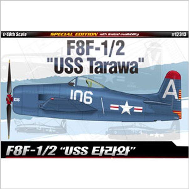 아카데미과학 F8F1/2 USS 타라와 1/48