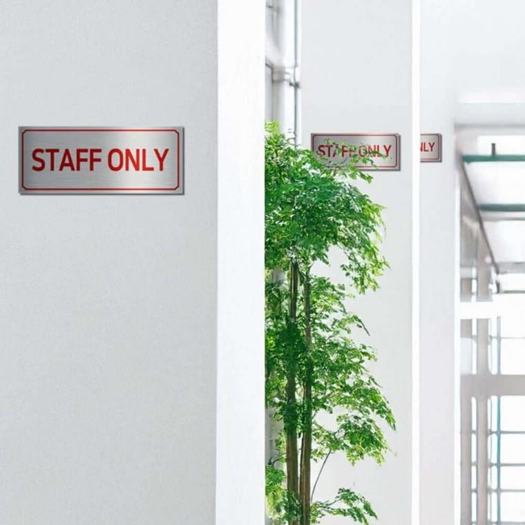 스티커 STAFF ONLY 안내문구 출입금지 스태프온리스티커