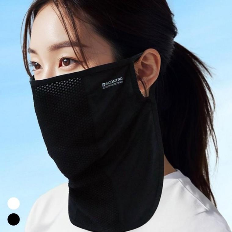 이지쿨 얼굴햇빛가리개 여름 페이스 스포츠 마스크