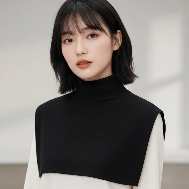 목토시 페이크목폴라 목티 골프 공갈목티 넥워머 폴라티 보온 겨울 목폴라