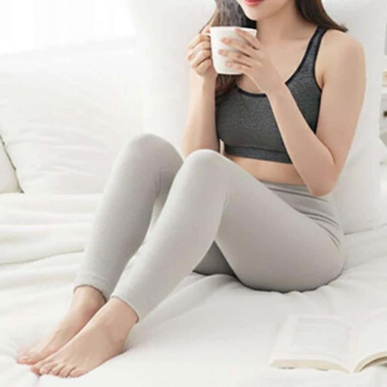 모코모코 레깅스 그레이 일본수입 여성타이즈 여자레깅스 부드러운레깅스