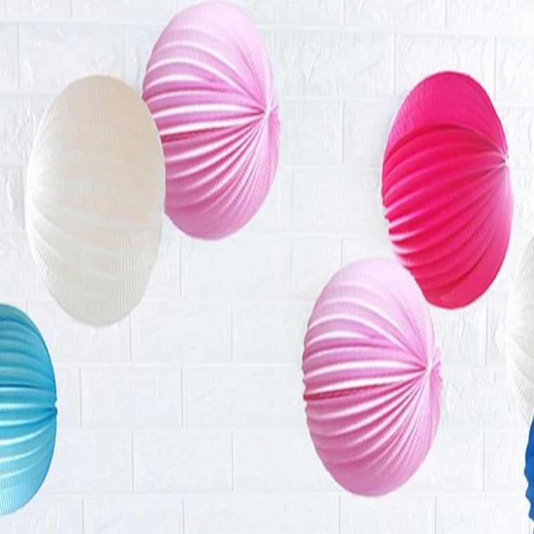 페이퍼벌룬 24cm(푸치샤) 페이퍼볼 파티모빌 종이모빌 종이인테리어 페이퍼랜턴 인테리어등 페이퍼장식 종