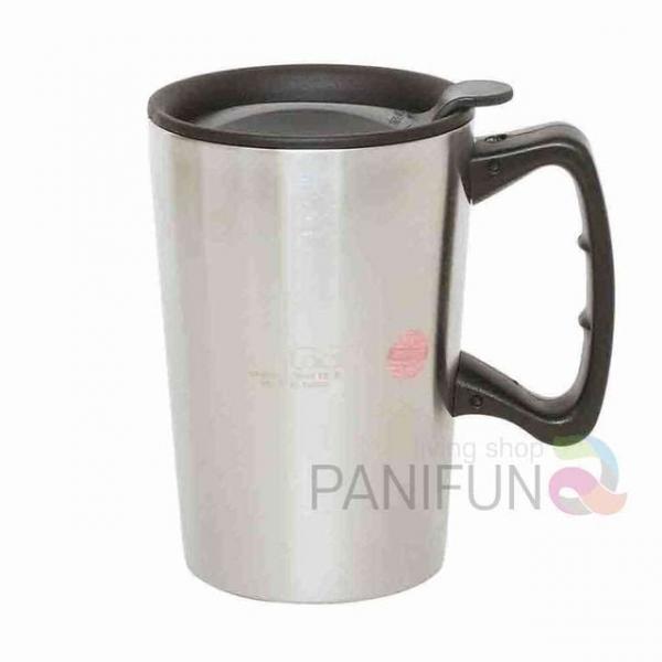 스텐 머그컵 320ml 이중스텐머그컵 스텐컵 뚜껑스텐머그컵 스텐머그컵 뚜껑머그컵