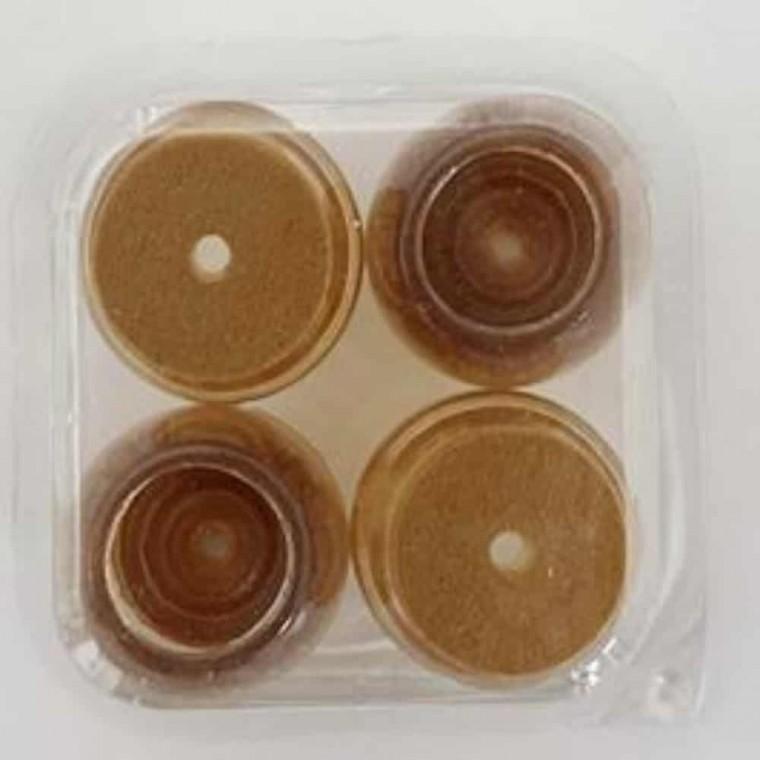 원형 의자발캡4P 25mm 층간소음방지패드 소음방지패드 가구패드 의자발받침 의자소리방지 의자층간소음 의