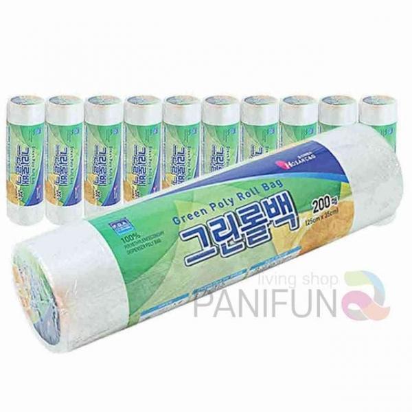 비닐롤백 200매 30개 일회용비닐봉지 위생비닐 위생봉투 일회용비닐봉투 일회용롤백