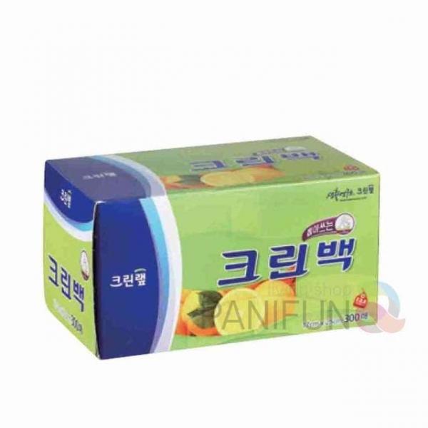 비닐백 300매 일회용비닐봉투 비닐봉투 식품용비닐 비닐포장 투명비닐백