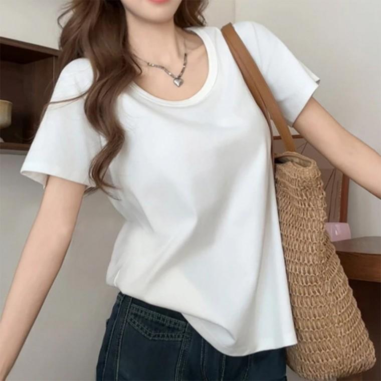 루즈핏 나시 루즈 반팔 티셔츠 데일리
