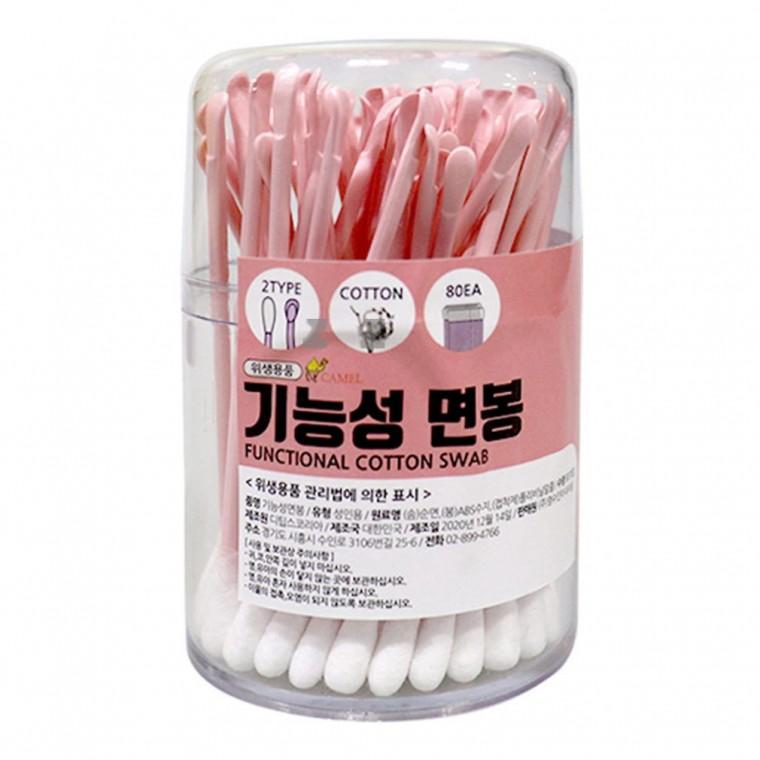면봉 귀이개 메이크업 위생 면봉 귀청소 귀파개 80p