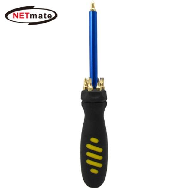 NETmate 픽업툴 겸용 멀티 드라이버8 in 1