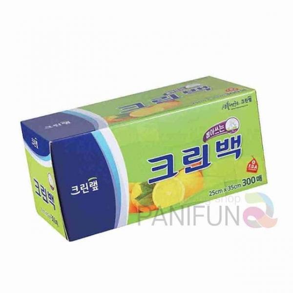 비닐백 300매 식품용비닐 주방비닐 투명비닐백 위생비닐 비닐포장