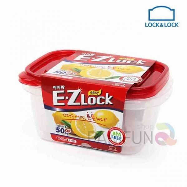 직사각 밀폐용기 2개 1320ml 투명통 냉장고정리 야채보관통 냉장고수납용기 투명용기