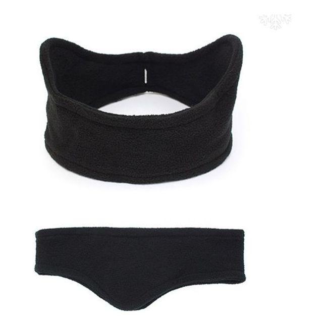 밴드형 귀마개 블랙 넥워머 겨울모자 방한모자