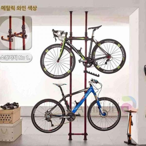 자전거거치 메탈릭 자전거보관대 자전거정비대 자전거랙 자전거실내거치대 자전거주차장