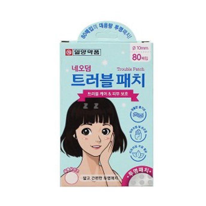 네오덤 얼굴 안면 트러블 패치 80매입 투명