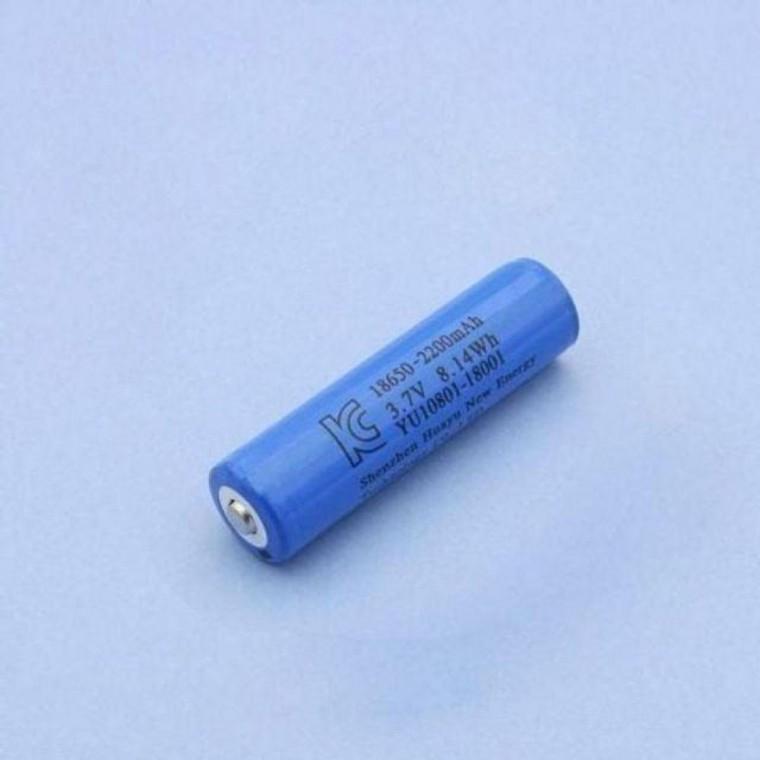 coms 18650 간편 충전지 리튬이온 배터리 2200mAh KC인증