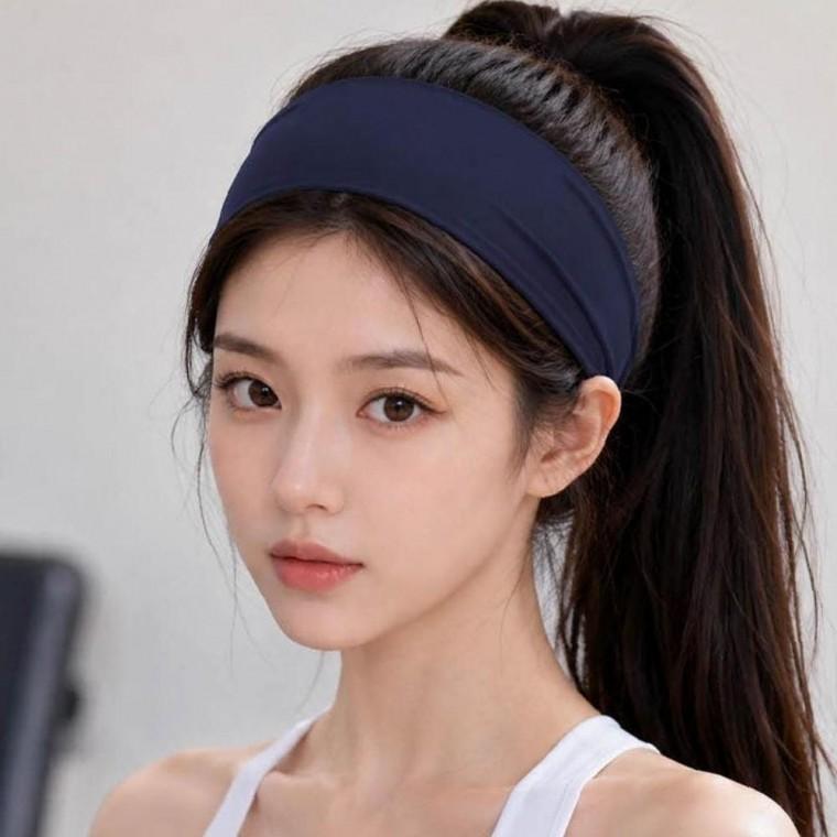 8컬러 감각적 쫀쫀 신축성 러닝 헬스 등산 공용 헤어밴드