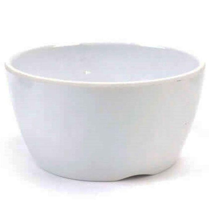 멜라민 그릇 밥그릇 밥공기 공기 식기 백색 9.8cm