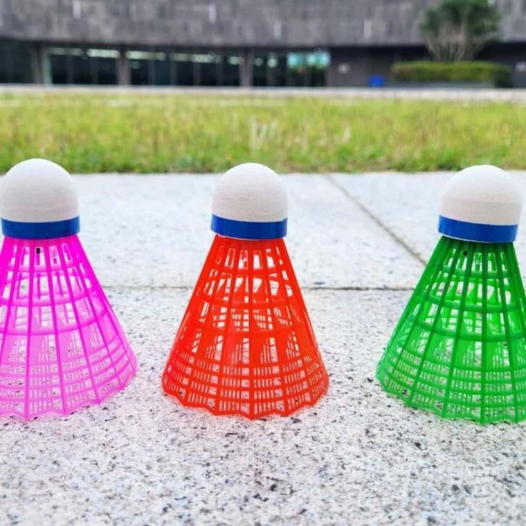 야광 실리콘 3PCS 세트 야간배드민턴 LED셔틀콕 배드민턴콕