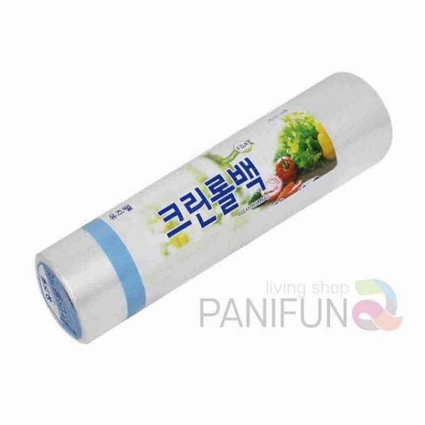 비닐롤백 200매 투명비닐백 식품용비닐 투명비닐봉지 식당비닐 투명비닐